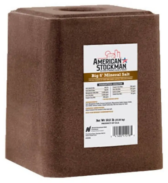 American Stockman Big 6 Salt Block American Stockman Big 6 Salt Block