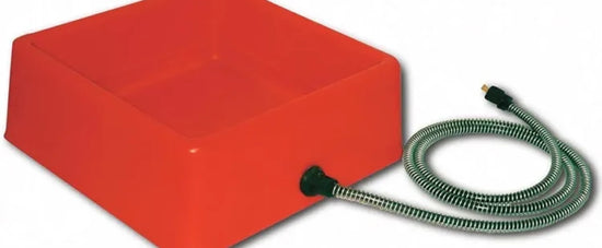 Heated Pet Bowl 1.25 Gal. (RED) Heated Pet Bowl 1.25 Gal. (RED)