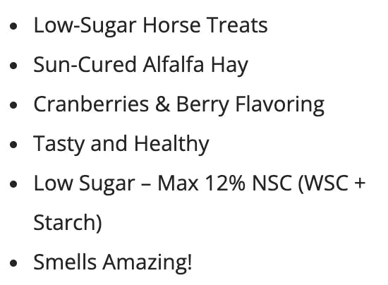 Haystack Wildberry Horse Treats Haystack Wildberry Horse Treats