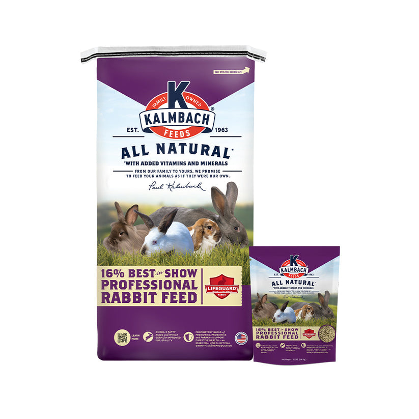 Kalmbach 16% Best-in-Show Rabbit Pellet 50 lb bag