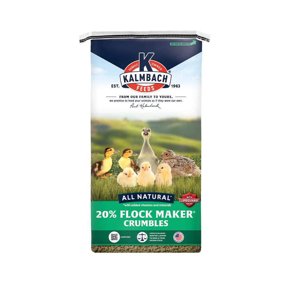 20% Flock Maker® (Crumble) All Purpose Feed