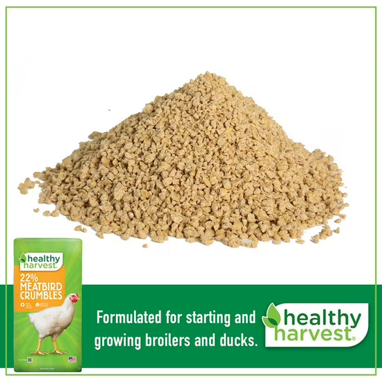 22% Meatbird Starter Crumbles 40lb