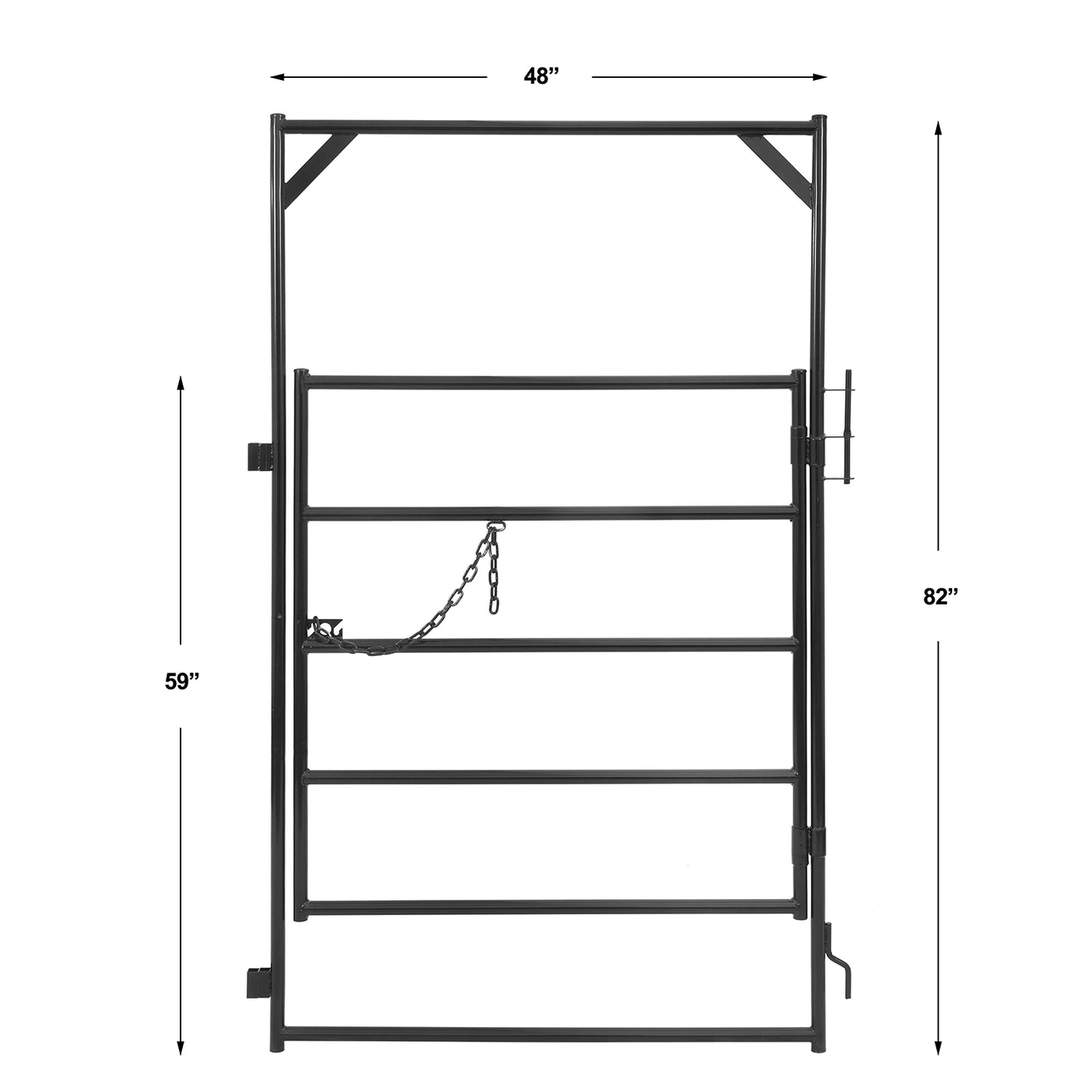 Medium Duty 4′ Walkthrough Frame Gate