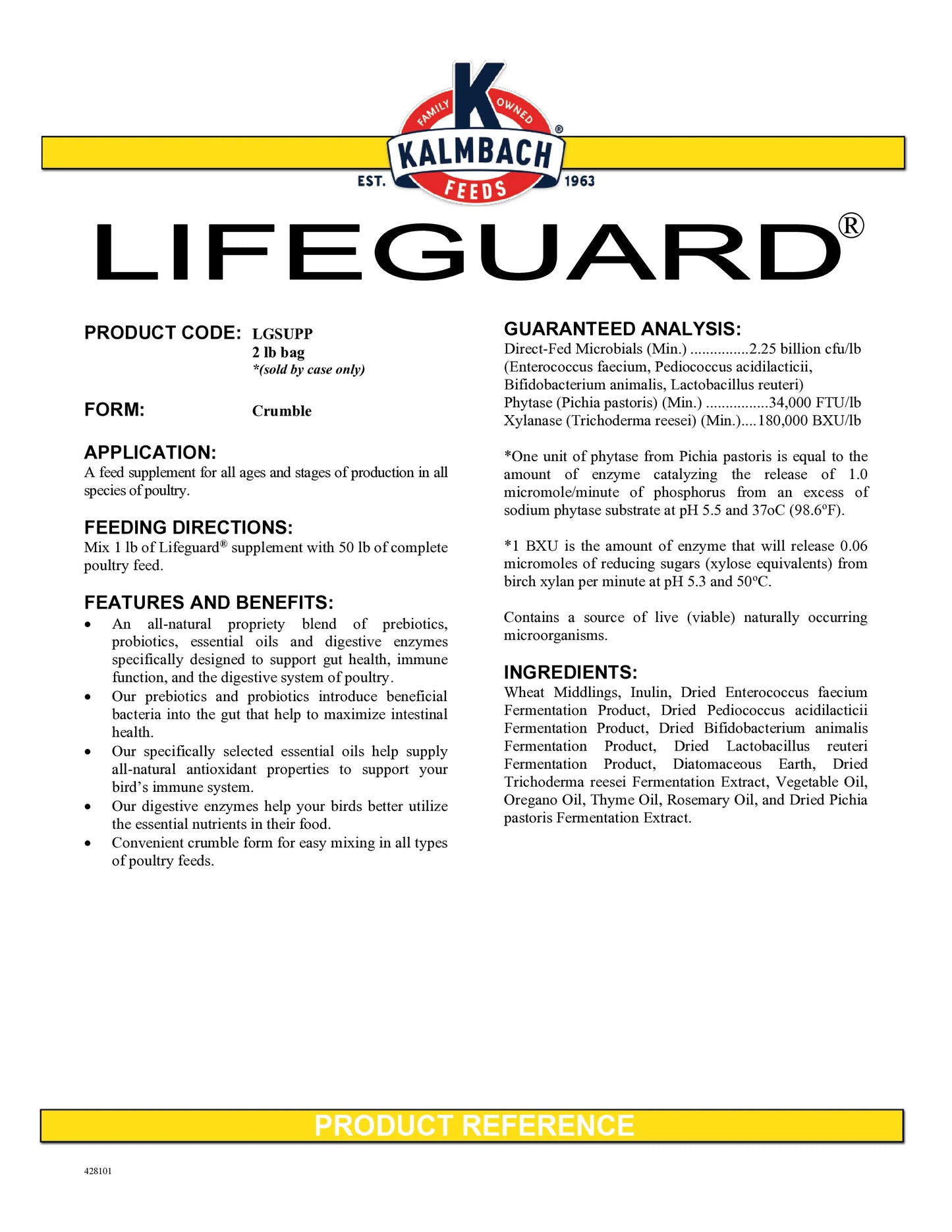 LifeGuard® Poultry Supplement