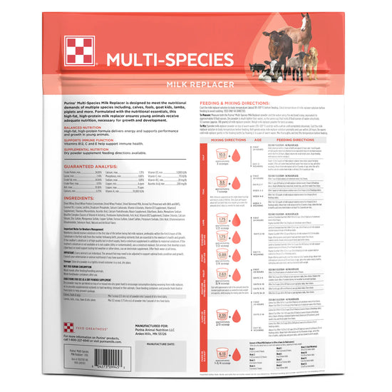 Purina Multispecies Milk Replacer