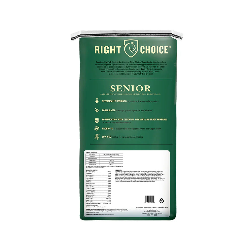 Right Choice Senior Pellet