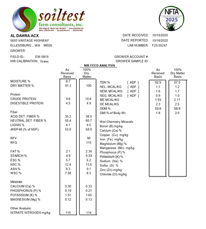 Timothy Hay Sleeve (Big Bale)