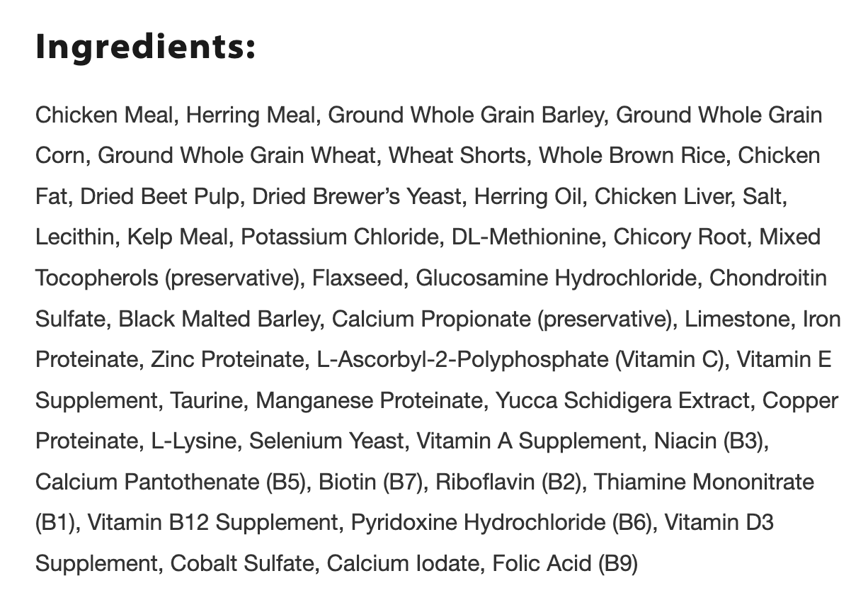 Inukshuk 26/16 Dog Food (Chicken)