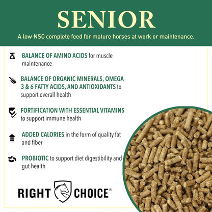 Right Choice Senior Pellet
