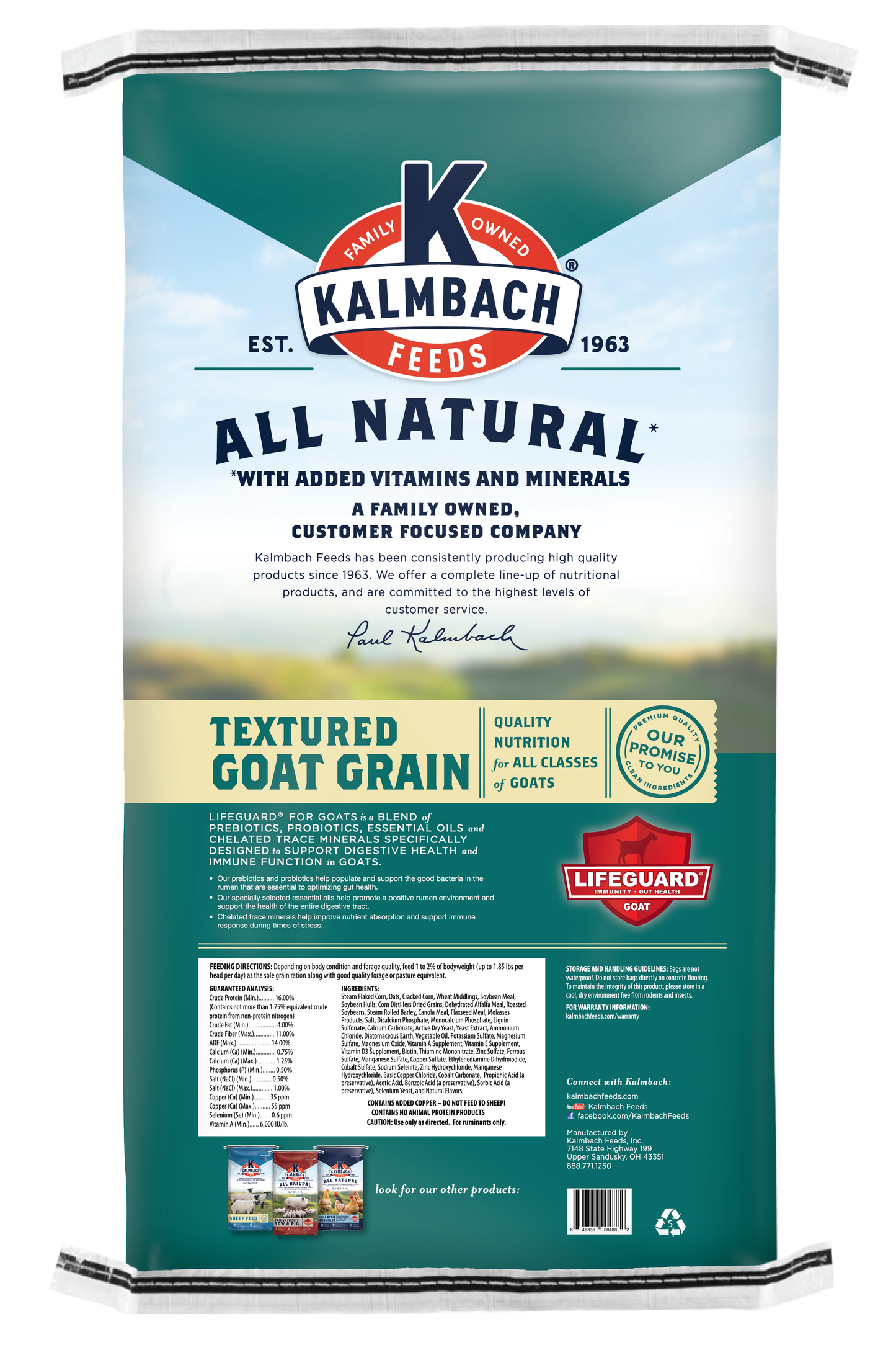 16% Goat Grain