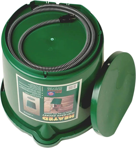 5 Gal Heated Flat-back Bucket