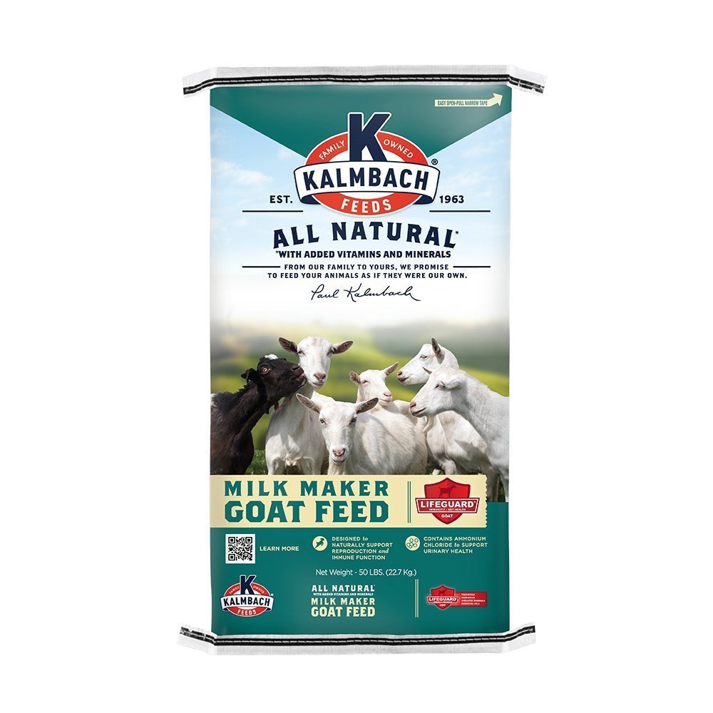 Kalmbach Milk Maker goat feed 50 lb bag