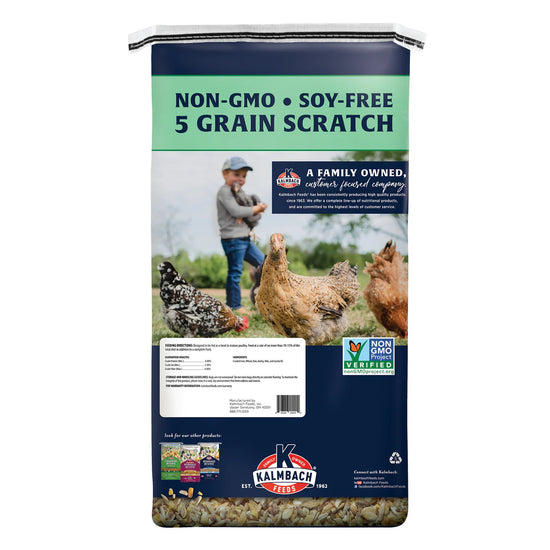 Soy-Free 5-Grain Premium Scratch (Non-GMO)