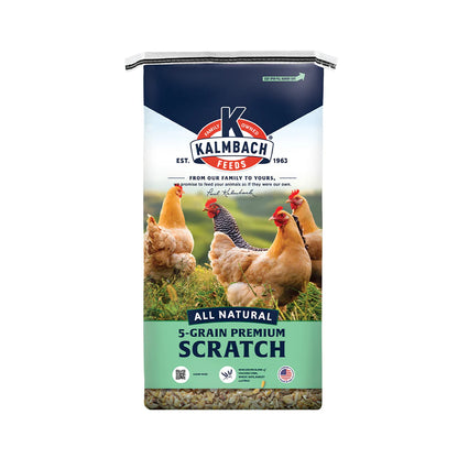 All Natural 5-Grain Premium Scratch Grain for Chickens
