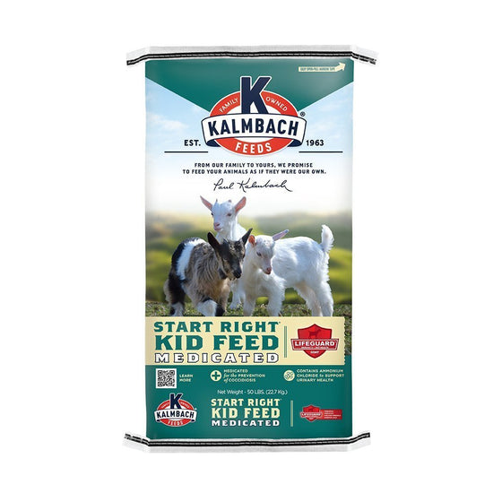 Kalmbach Start Right Kid Feed Medicated 50 lb bag